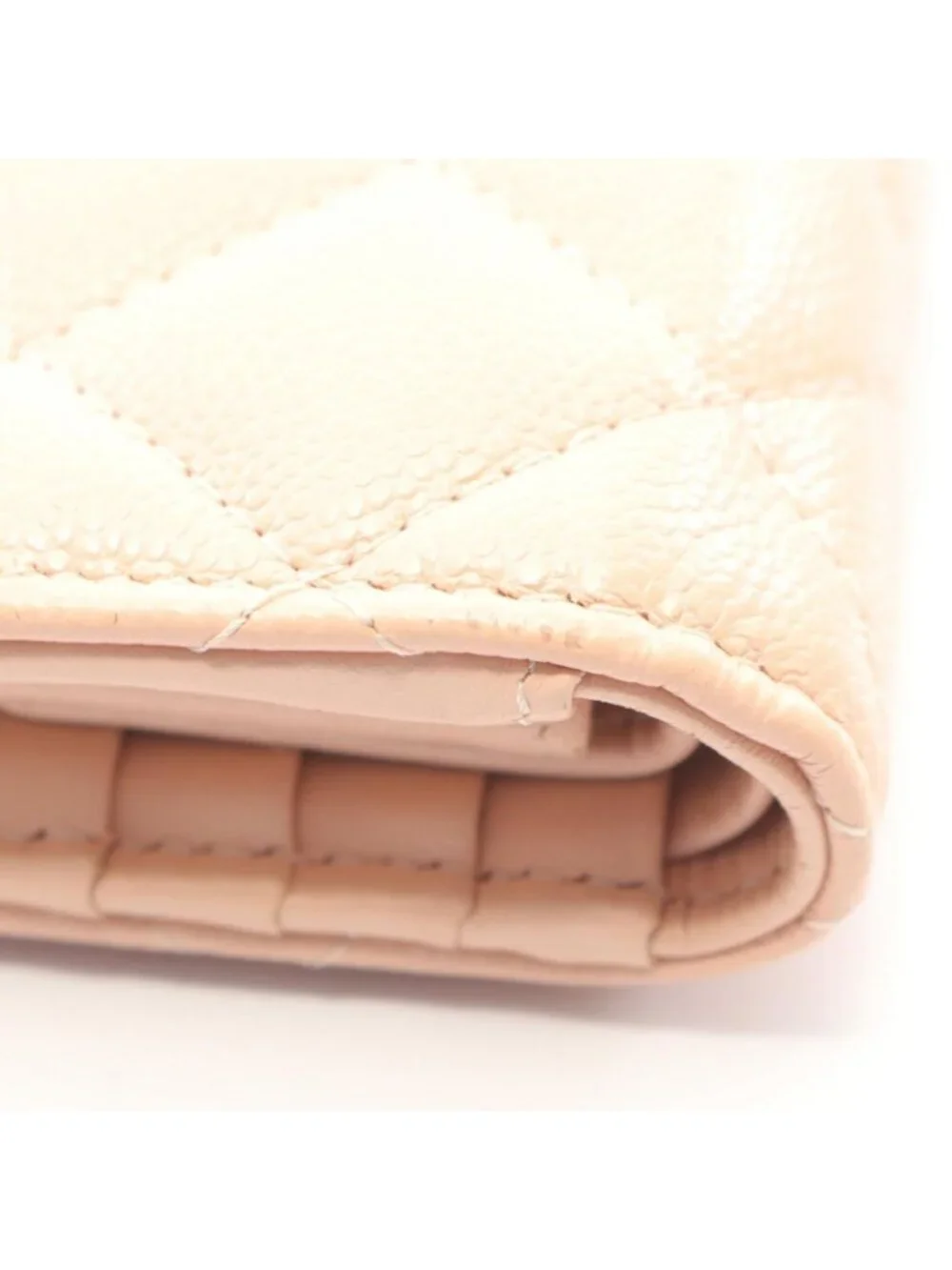 Chanel Bifold Wallet Quilted Classic Small Baby Pink Caviar Leather